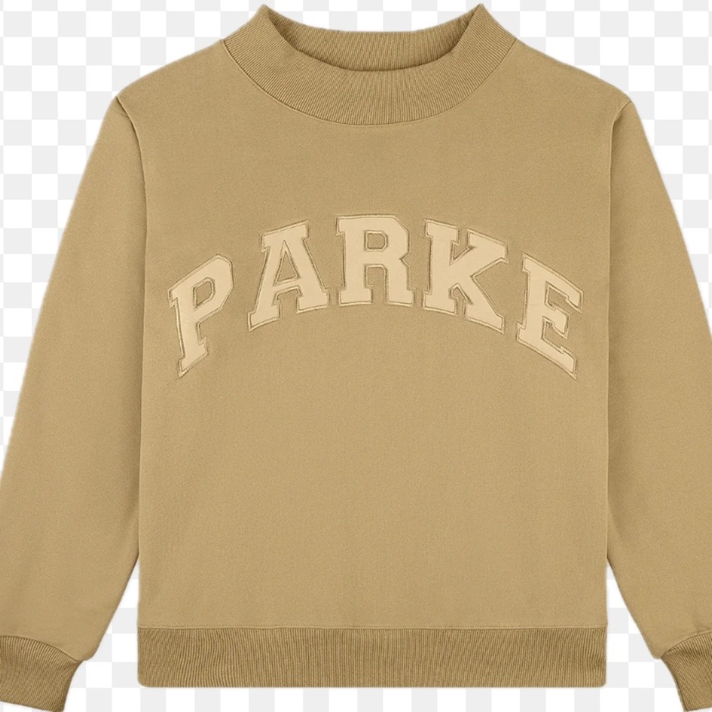 Parke Latte Mockneck Sweatshirt